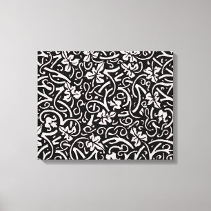 Impressão Em Tela William Morris Grapevine Vine Leaf Patterno