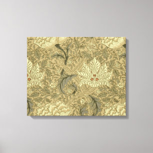 Impressão Em Tela William Morris Windrush Wallpaper Pattern