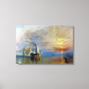 Impressão Em Tela William Turner - O Fighting Temeraire