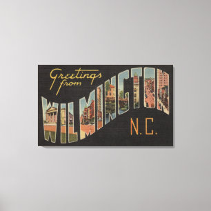 Impressão Em Tela Wilmington, North Carolina - grandes cenas da