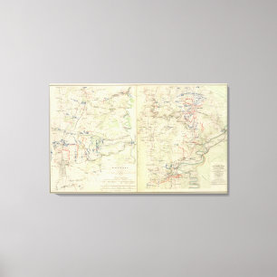 Impressão Em Tela Winchester, o monte de Fisher, Cedar Creek