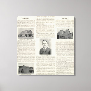 Impressão Em Tela Windsor, Fulton, Califórnia