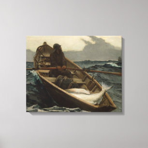 Impressão Em Tela Winslow Homer - O Aviso De Nevoeiro