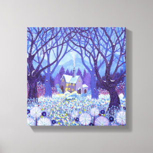 Impressão Em Tela Winterlands 2012