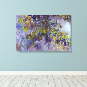 Impressão Em Tela Wisteria (metade esquerda) por Claude Monet