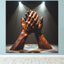 Impressão Em Tela „Wo Stahl den Geist umarmt“