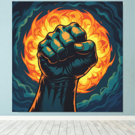 Impressão Em Tela „Wo Stahl den Geist umarmt“