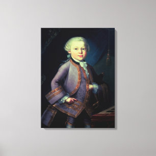 Impressão Em Tela Wolfgang Amadeus Mozart, 1763