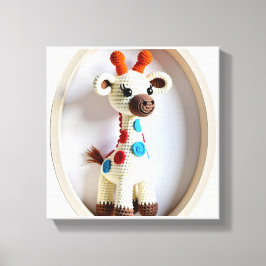 Impressão Em Tela Wonder Wall Art Whimsical Giraffe