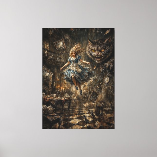 Impressão Em Tela Wonderland Fall (Frente)