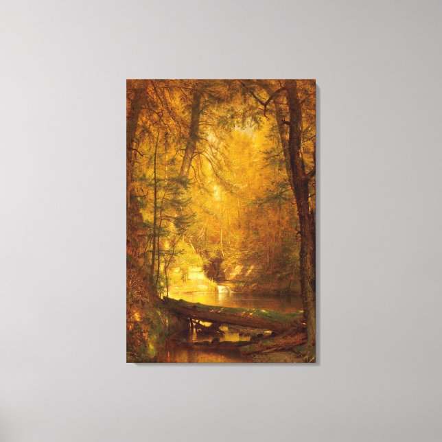 IMPRESSÃO EM TELA WORTHINGTHON WHITTREDGE - A PISCINA DE TROUT - 187 (Frente)