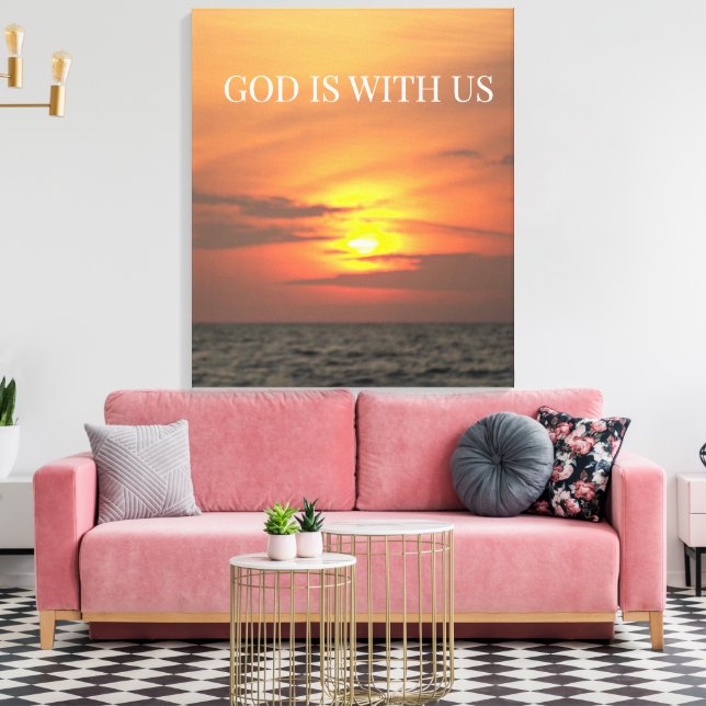 Impressão Em Tela Wrapped in Morning Light (Insitu(Sala de estar))