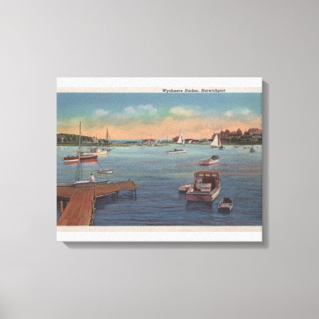 Impressão Em Tela Wychmere Harbor Scene (Frente)