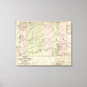 Impressão Em Tela Wyoming