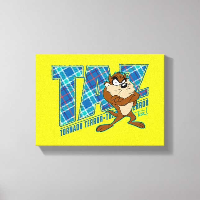 Impressão Em Tela XADREZ de erro Tornado TAZ™ (Frente)