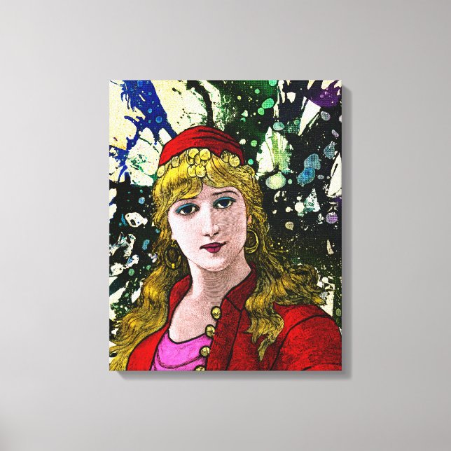 Impressão Em Tela Xanthyra por Michael Moffa (Frente)