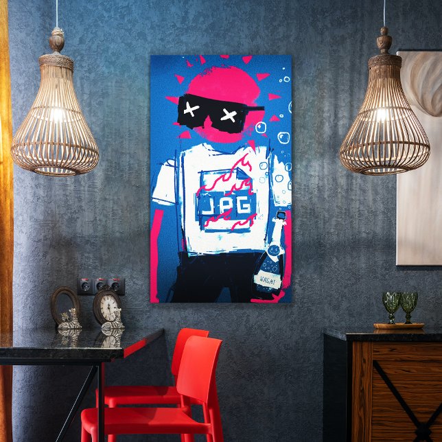 Impressão Em Tela XCOPY Summer JPG WAGMI Pop Art Várias Dimensões (Criador carregado)