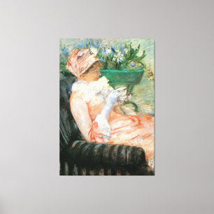 Impressão Em Tela Xícara de Chá por Mary Cassatt, Impressionismo Vin
