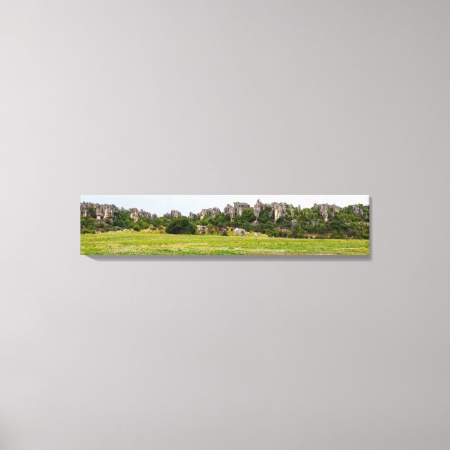 Impressão Em Tela Xilim pinnacle Stone Forest - Yunnan, China, Ásia (Frente)