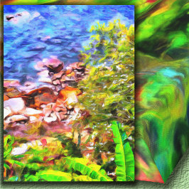 Impressão Em Tela Yelapa Caminho Cênico Visão 0819 Art