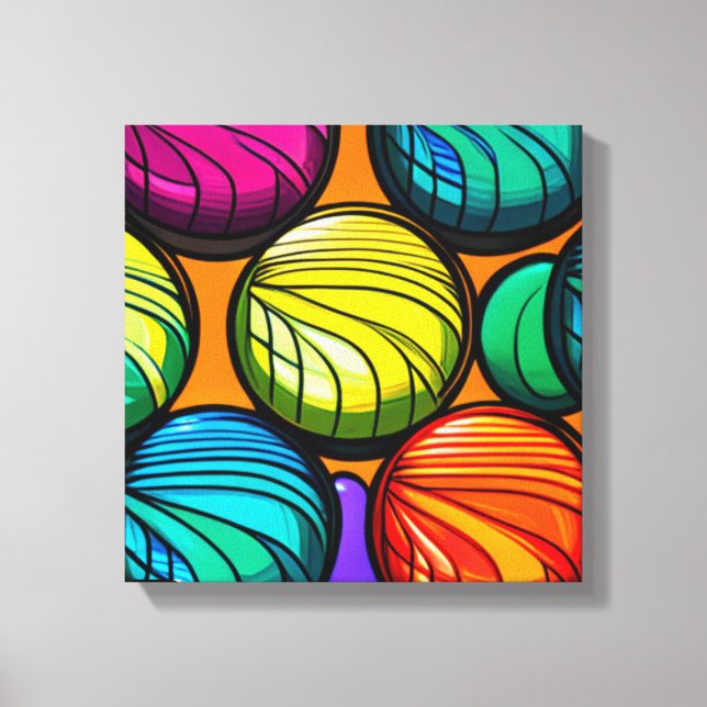 Impressão Em Tela Yo-Yo Yowza (Frente)