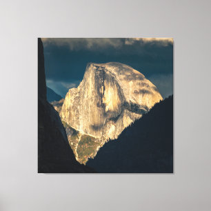 Impressão Em Tela Yosemite - Half Dome - (Tela 101,6 cm x 101,6 cm)