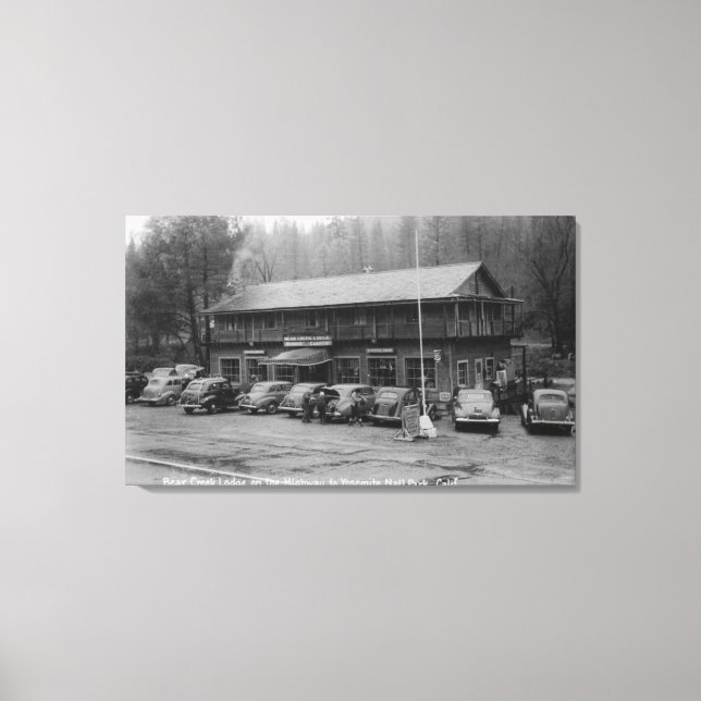 Impressão Em Tela Yosemite National Park Bear Creek Lodge (Frente)