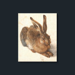 Impressão Em Tela Young Hare | Albrecht Dürer<br><div class="desc">Albrecht Dürer's Young Hare (1502) é uma pintura aquosa meticulosamente detalhada que mostra uma representação semelhante à vida de uma lebre. Renomado pelo seu extraordinário realismo, o trabalho de arte captura a textura do pelo da lebre, a delicada luz nos seus olhos e a sutil brincadeira de sombras. Esta obra-prima...</div>