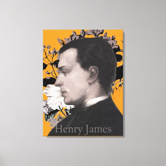 Impressão Em Tela Young Henry James (Frente)