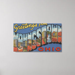 Impressão Em Tela Youngstown, Ohio - grandes cenas da letra