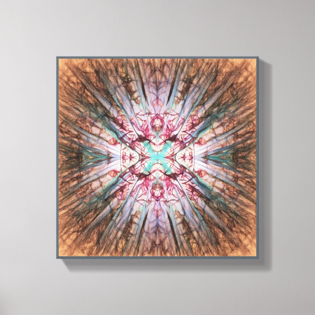 Impressão Em Tela Yucca Warm Glow (Frente)