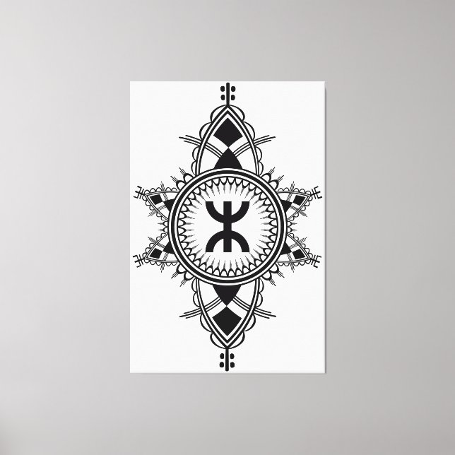 Impressão Em Tela Z imazighen (Frente)