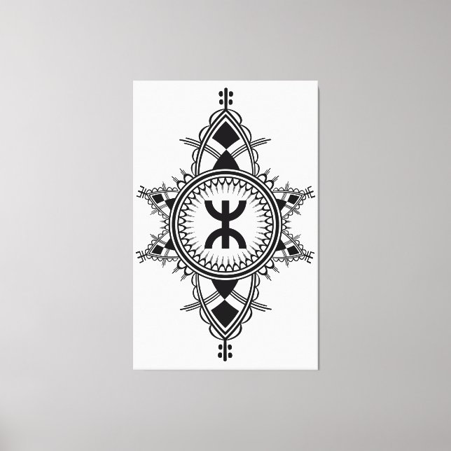 Impressão Em Tela Z imazighen (Frente)