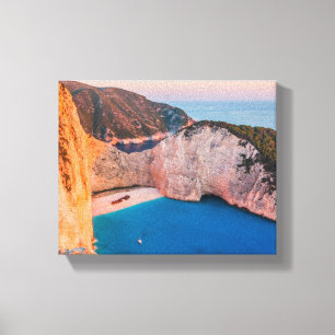 Impressão Em Tela Zakynthos, Grécia.