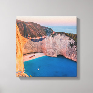 Impressão Em Tela Zakynthos, Grécia.