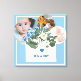 Impressão Em Tela Zazzle é um menino