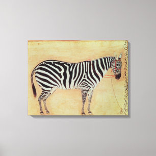 Impressão Em Tela Zebra, de "do álbum Minto", Mughal, 1621,