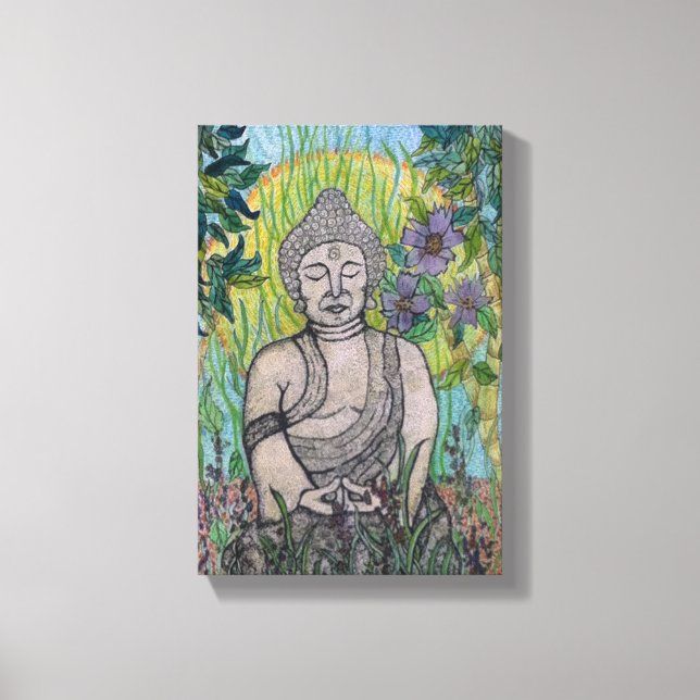 Impressão Em Tela Zen Garden (Frente)