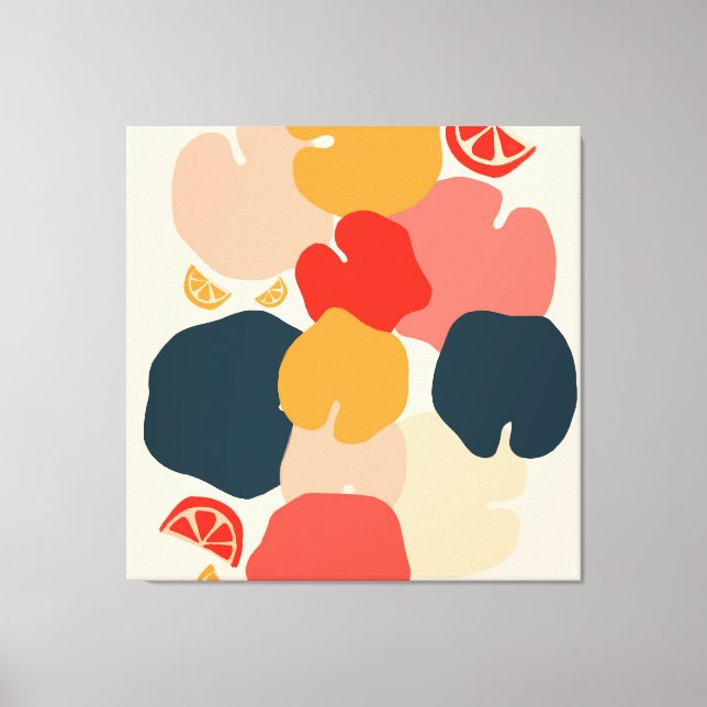 Impressão Em Tela Zestful (Frente)