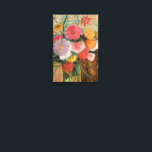 Impressão Em Tela Zinnias e Asters | Tadeusz Makowski<br><div class="desc">Zinnias e Asters em Glass Jar (1920), apresentada por Tadeusz Makowski (polonês, 1882-1932), é uma vida calorosa e moderna, que combina a simplicidade com uma cor vívida. Conhecido por sua abordagem poética e estilizada, Makowski apresenta um arranjo modesto de zinnias brilhantes e radares em um pote transparente, usando linhas claras...</div>