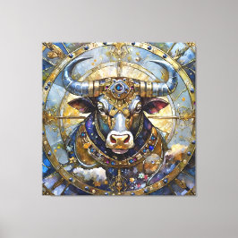 Impressão Em Tela Zodiac - Taurus The Bull