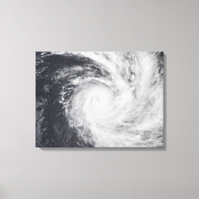 Impressão Em Tela Zoe do Ciclone no Oceano Pacífico Sul (Frente)