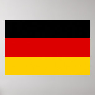 Impressão enquadrado com bandeira da Alemanha