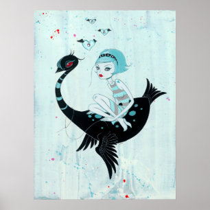 Impressão estranho do escape