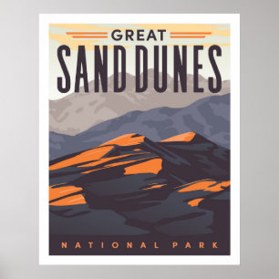 Impressão Excelente do Poster de viagens do Parqu