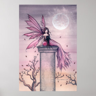 Impressão feericamente Amethyst do poster por