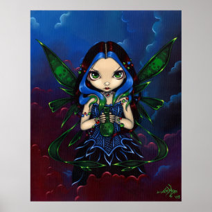 Impressão feericamente gótico da arte de Nepenth