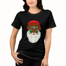 Impressão Festiva do Papai Noel Indiano