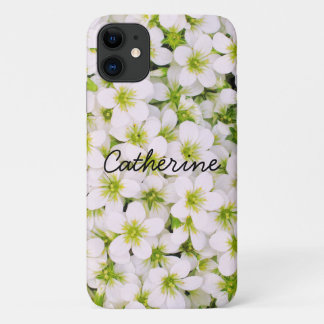 Impressão Floral com capas de iphone de gabinete d