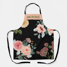 Impressão Floral de Vintage Personalizado Apron